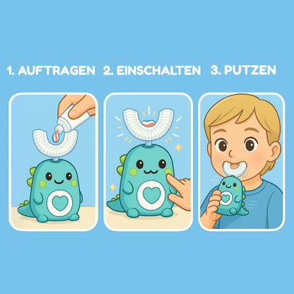 DinoBrush™ 360° Ultraschall-Zahnbürste