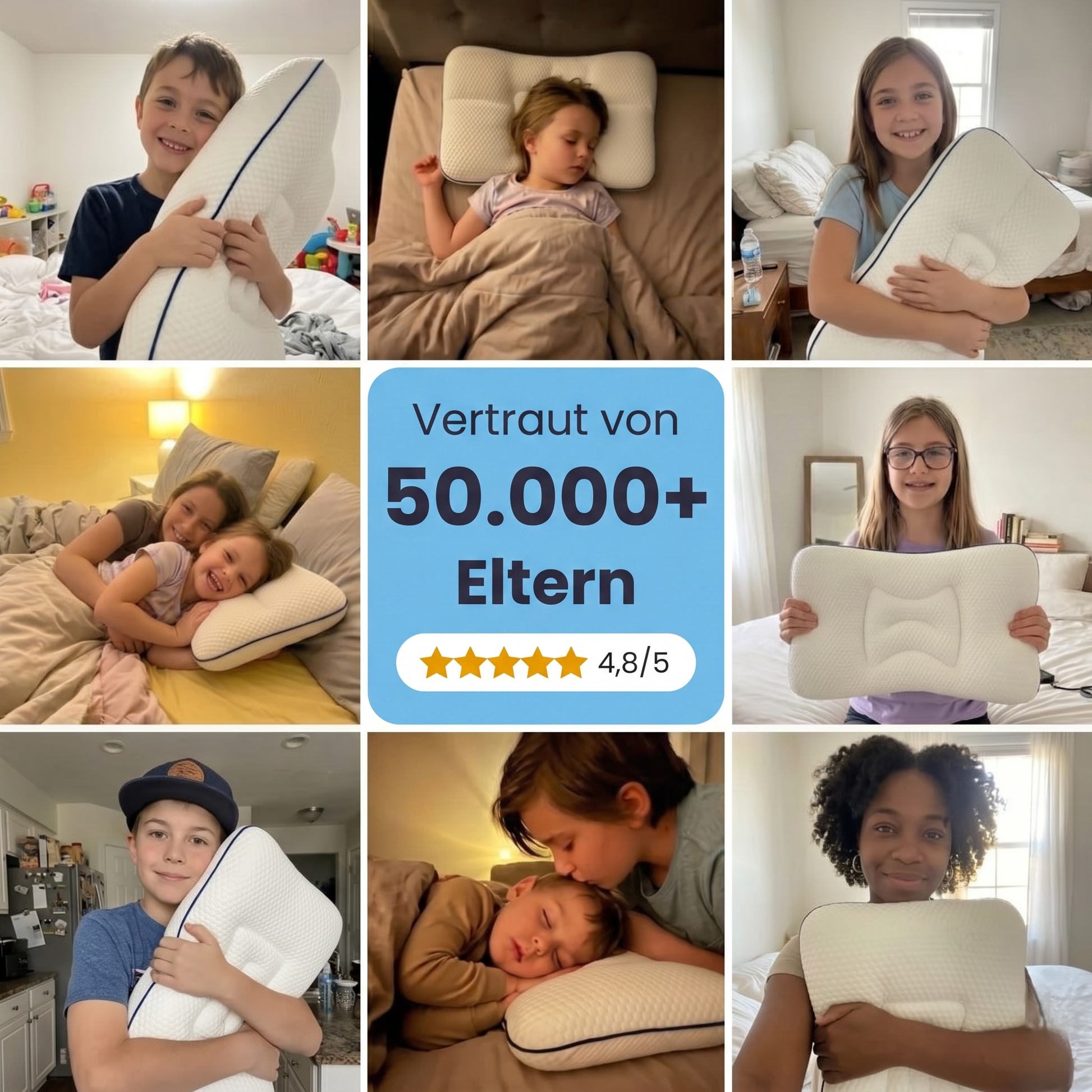 Von über 50.000 Eltern vertraut, 4,8 von 5 Sternen