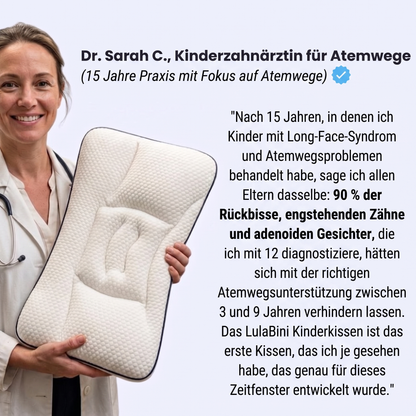 Empfehlung von Dr. Sarah C., Kinderzahnärztin für Atemwege